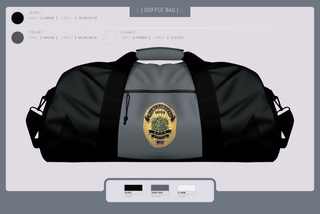 Duffle Bag, Miami Gardens Police, , Teamtime, Team time, sublimation, custom sports apparel, team uniforms, spirit wear, spiritwear, sports uniforms, custom shirts, team store, custom team store, fundraiser sports, apparel fundraiser
