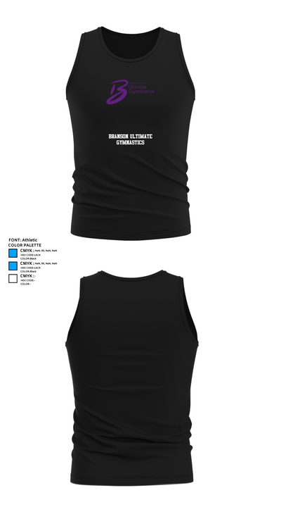 Branson Ultimate Gymnastics 57002260 Tank Top - 32