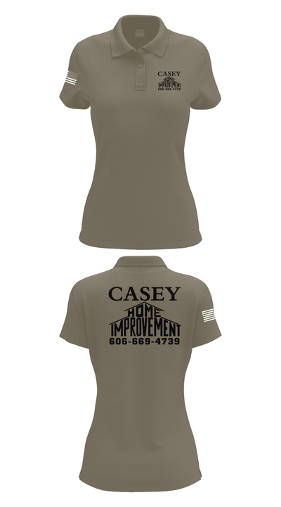 Casey home improvement 45702789 Women's Short Sleeve Performance Polo  - 17