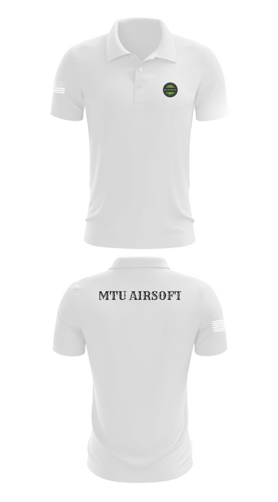 MTU 34745441 Short Sleeve Performance Polo - 9