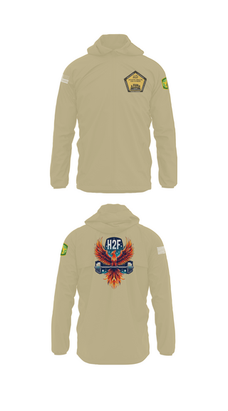 Windbreaker, Phoenix H2F, Army, Teamtime, Team time, sublimation, custom sports apparel, team uniforms, spirit wear, spiritwear, sports uniforms, custom shirts, team store, custom team store, fundraiser sports, apparel fundraiser