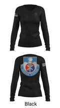 312TH MI BN, CHARLIE DETACHMENT 54805661 Women's Long Sleeve V-neck Shirt - 37