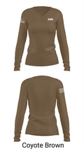 106 51061547 Women's Long Sleeve V-neck Shirt -1 17