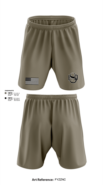 E72 8676839 Athletic Shorts With Pockets - 2
