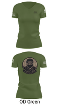 35th COMMS 55833668 Women's Short Sleeve V-neck Shirt - 48