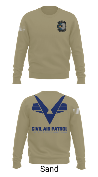 Sunlake High School Cadet Squadron 6161246 Crew Neck Sweatshirt - 85
