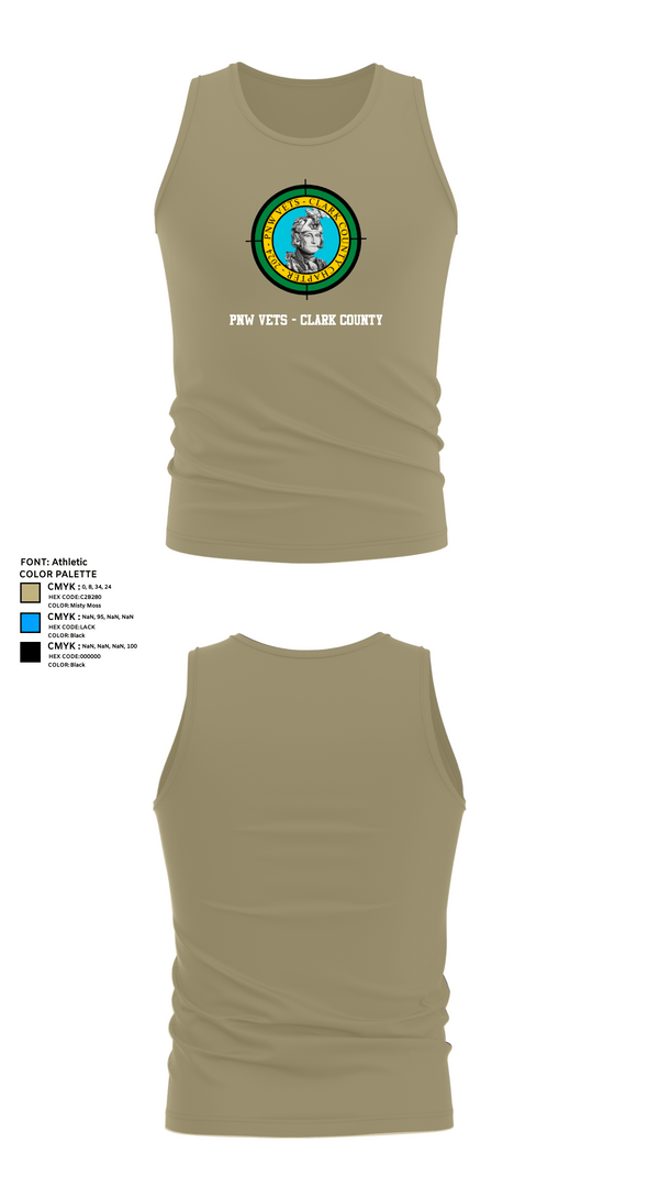 Tank Top, PNW Vets - Clark County, , Teamtime, Team time, sublimation, custom sports apparel, team uniforms, spirit wear, spiritwear, sports uniforms, custom shirts, team store, custom team store, fundraiser sports, apparel fundraiser
