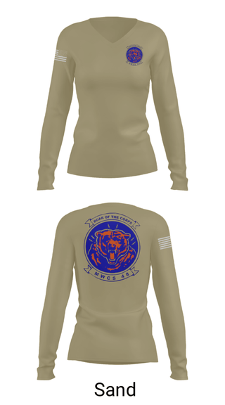 Womens Long Sleeve Vneck Shirt, MWCS -48, , Teamtime, Team time, sublimation, custom sports apparel, team uniforms, spirit wear, spiritwear, sports uniforms, custom shirts, team store, custom team store, fundraiser sports, apparel fundraiser