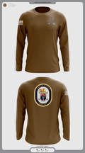 USS GRAVELY 69018416 Long Sleeve Performance Shirt - 1