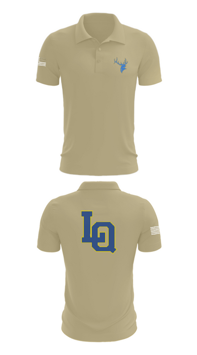 Lake Quinault High School Volleyball 10165141 Short Sleeve Performance Polo - 27