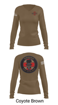 Voodoo Medics 26013593 Women's Long Sleeve V-neck Shirt - 16