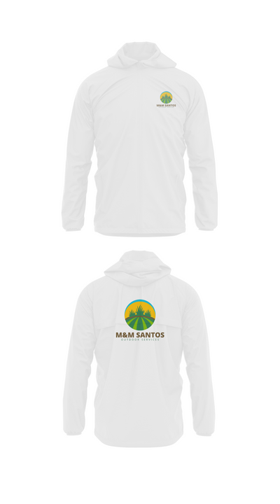 M&M Santos Outdoor Services 89521687 Windbreaker - 14
