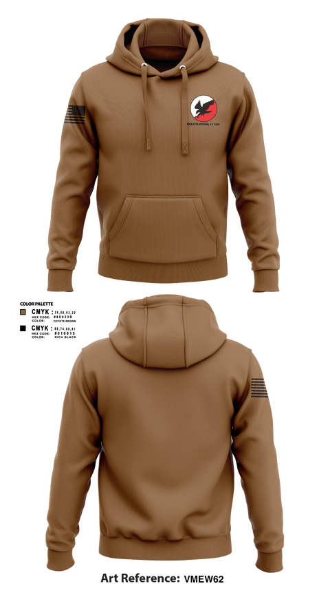Hoodie, 1/7 CAV, Army, Teamtime, Team time, sublimation, custom sports apparel, team uniforms, spirit wear, spiritwear, sports uniforms, custom shirts, team store, custom team store, fundraiser sports, apparel fundraiser