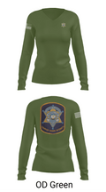 Criminal Investigation 3938601 Women's Long Sleeve V-neck Shirt - 54
