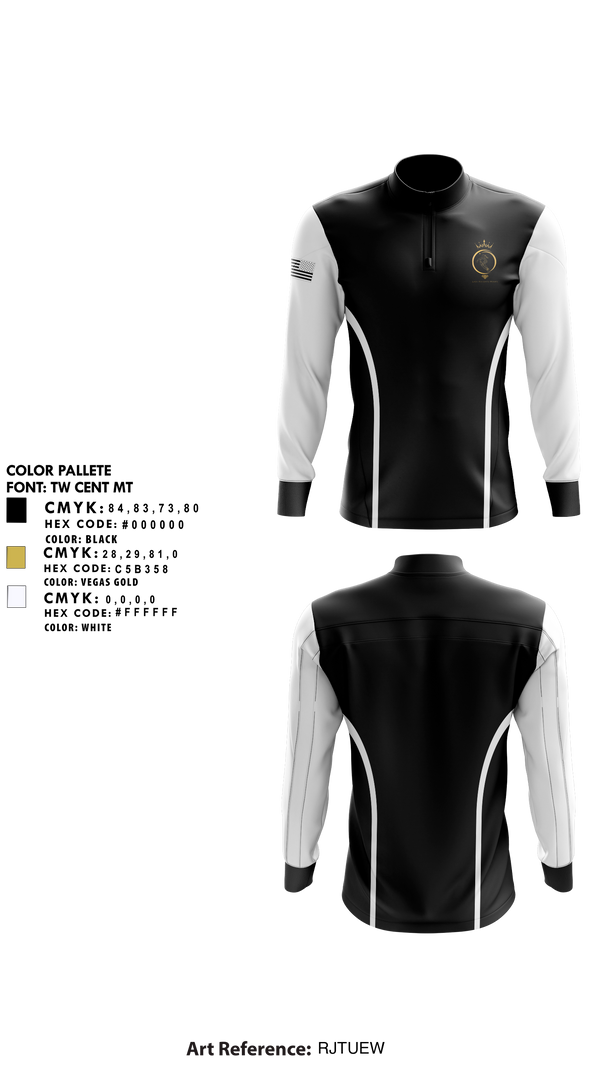 Quarter Zip Jacket, Roland-Grise Lady Knights, Women's Basketball, Teamtime, Team time, sublimation, custom sports apparel, team uniforms, spirit wear, spiritwear, sports uniforms, custom shirts, team store, custom team store, fundraiser sports, apparel fundraiser