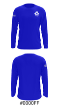 Carson High School Tennis 79130160 Long Sleeve Performance Shirt - 18