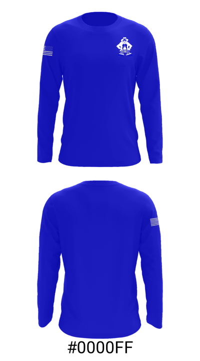 Carson High School Tennis 79130160 Long Sleeve Performance Shirt - 18