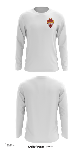 Long Sleeve Performance Shirt, Marion High School Soccer, Men's Soccer, Teamtime, Team time, sublimation, custom sports apparel, team uniforms, spirit wear, spiritwear, sports uniforms, custom shirts, team store, custom team store, fundraiser sports, apparel fundraiser