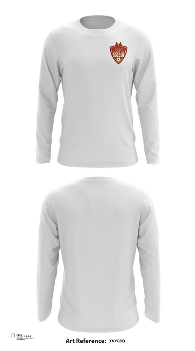 Marion High School Soccer 2860399 Long Sleeve Performance Shirt - 141