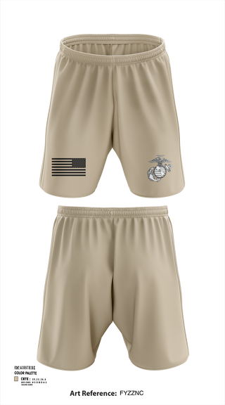 Athletic Shorts With Pockets, Mals 12, Marines, Teamtime, Team time, sublimation, custom sports apparel, team uniforms, spirit wear, spiritwear, sports uniforms, custom shirts, team store, custom team store, fundraiser sports, apparel fundraiser