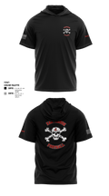Eastbrook Football 93243823 Short Sleeve Performance Shirt with hood - 2