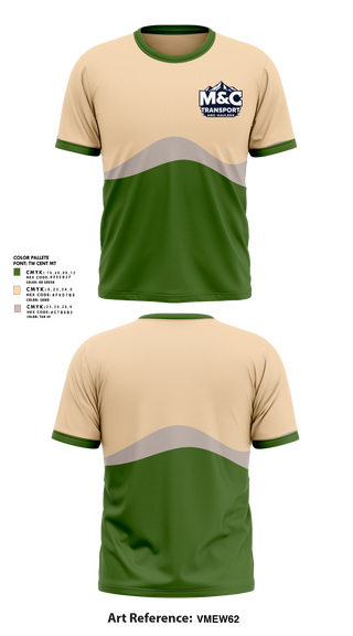 Short Sleeve Performance Shirt, M&C transport and hauling, , Teamtime, Team time, sublimation, custom sports apparel, team uniforms, spirit wear, spiritwear, sports uniforms, custom shirts, team store, custom team store, fundraiser sports, apparel fundraiser