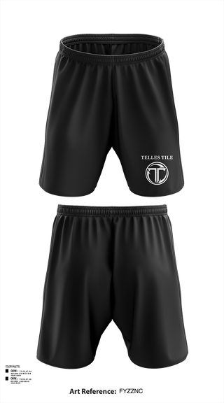 Athletic Shorts With Pockets, Telles tile and more, , Teamtime, Team time, sublimation, custom sports apparel, team uniforms, spirit wear, spiritwear, sports uniforms, custom shirts, team store, custom team store, fundraiser sports, apparel fundraiser