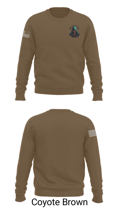 2nd Platoon Charlie Battery 5-4 81047284 Crew Neck Sweatshirt - 5