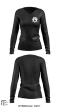 Lil Ray's Holster Co. 42108552 Women's Long Sleeve V-neck Shirt - 103