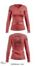 811th EN CO 58008246 Women's Long Sleeve V-neck Shirt - 104