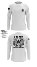 2/43 ADA 6509323 Long Sleeve Performance Polo - 106