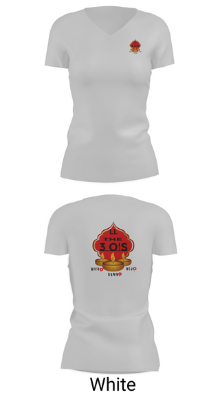 Womens Short Sleeve Vneck Shirt, 3 O's, , Teamtime, Team time, sublimation, custom sports apparel, team uniforms, spirit wear, spiritwear, sports uniforms, custom shirts, team store, custom team store, fundraiser sports, apparel fundraiser