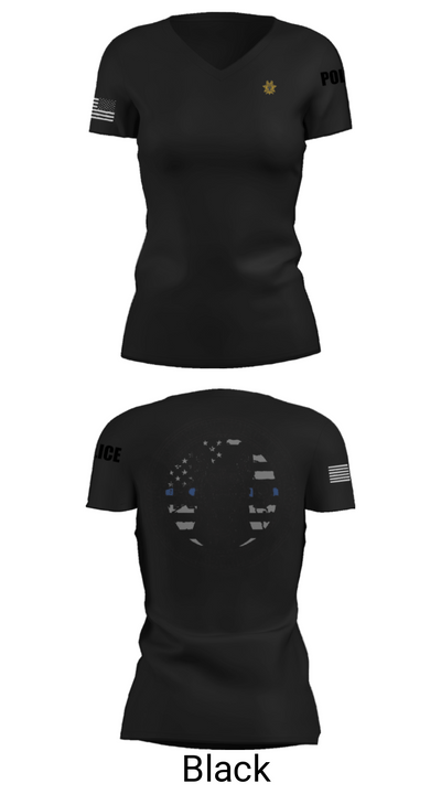 VALLEY K9 75951631 Women's Short Sleeve V-neck Shirt - 27