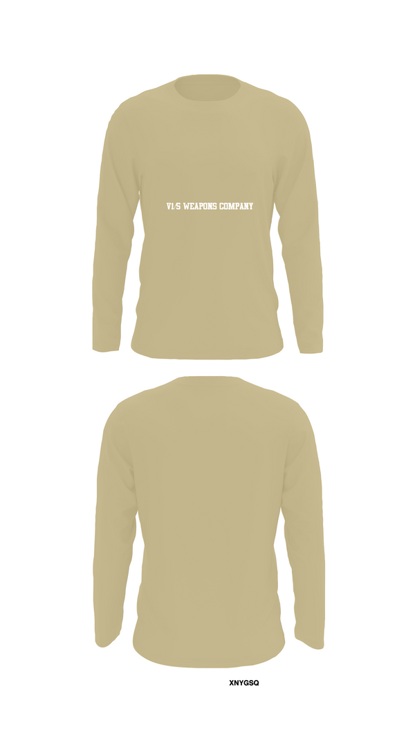 Long Sleeve Performance Shirt, V1/5 Weapons Company, Marines, Teamtime, Team time, sublimation, custom sports apparel, team uniforms, spirit wear, spiritwear, sports uniforms, custom shirts, team store, custom team store, fundraiser sports, apparel fundraiser