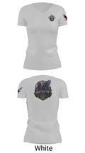 Baskett Transport LLC 41434065 Women's Short Sleeve V-neck Shirt - 19