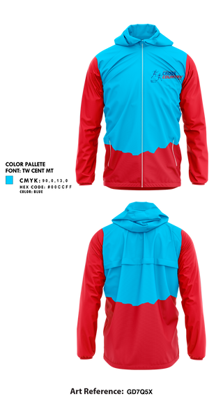 Windbreaker, San Gabriel Matadors, Cross Country, Teamtime, Team time, sublimation, custom sports apparel, team uniforms, spirit wear, spiritwear, sports uniforms, custom shirts, team store, custom team store, fundraiser sports, apparel fundraiser