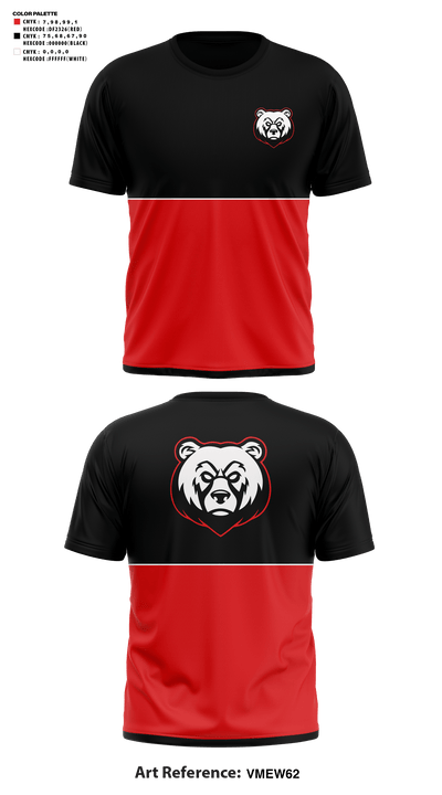 Bear River High School Golf 54713106 Short Sleeve Performance Shirt - 41
