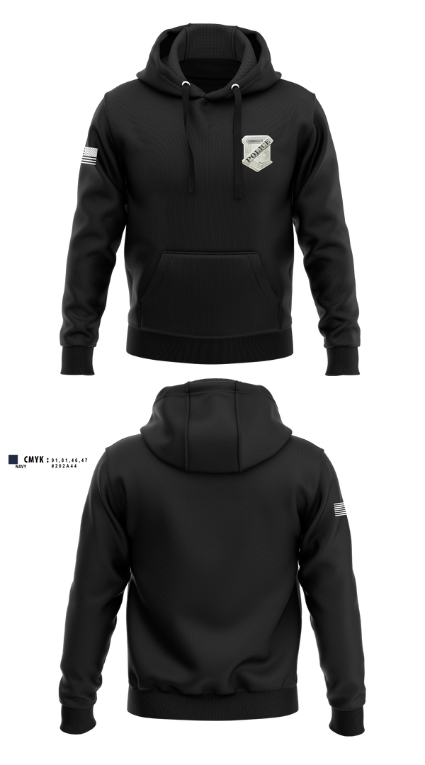 Hoodie, Swampscott Police, Police, Teamtime, Team time, sublimation, custom sports apparel, team uniforms, spirit wear, spiritwear, sports uniforms, custom shirts, team store, custom team store, fundraiser sports, apparel fundraiser