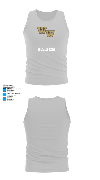 Tank Top, Student of Western Wayne, , Teamtime, Team time, sublimation, custom sports apparel, team uniforms, spirit wear, spiritwear, sports uniforms, custom shirts, team store, custom team store, fundraiser sports, apparel fundraiser