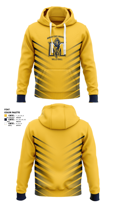 Murray State University Volleyball 29565911 Hoodie - 1