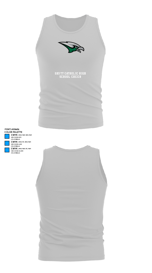 Tank Top, Skutt Catholic High School Cheer, Cheer, Teamtime, Team time, sublimation, custom sports apparel, team uniforms, spirit wear, spiritwear, sports uniforms, custom shirts, team store, custom team store, fundraiser sports, apparel fundraiser
