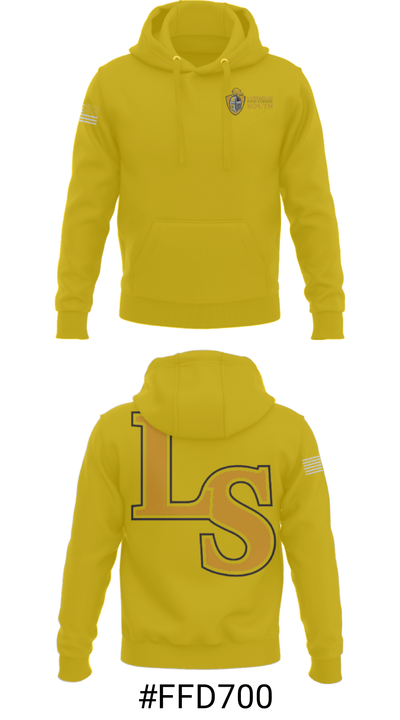 Lutheran South High School Tennis 8304460 Hoodie - 17