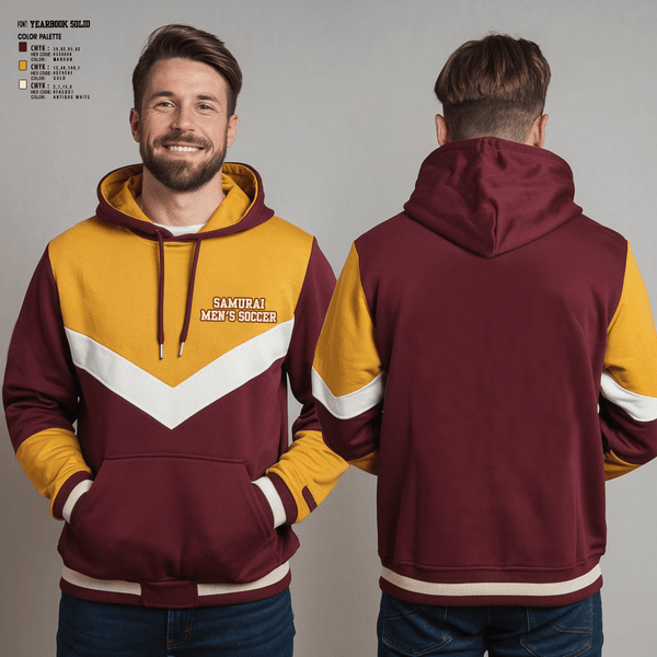 Hoodie, Samurai, Men's Soccer, Teamtime, Team time, sublimation, custom sports apparel, team uniforms, spirit wear, spiritwear, sports uniforms, custom shirts, team store, custom team store, fundraiser sports, apparel fundraiser