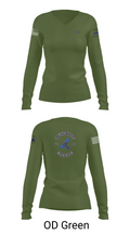 BLACKOUT LE-MC 82961790 Women's Long Sleeve V-neck Shirt - 54
