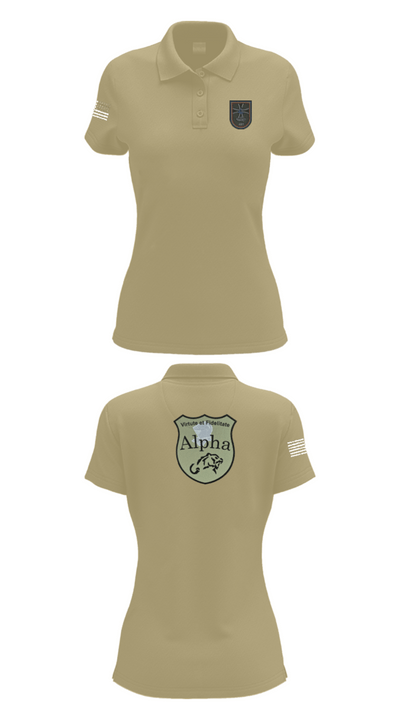 4./401 PzGrenBtl 62618383 Women's Short Sleeve Performance Polo  - 95