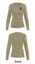 Morristown Police Department 25451199 Women's Long Sleeve V-neck Shirt - 92
