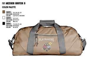 Duffle Bag, ECDC, Army, Teamtime, Team time, sublimation, custom sports apparel, team uniforms, spirit wear, spiritwear, sports uniforms, custom shirts, team store, custom team store, fundraiser sports, apparel fundraiser