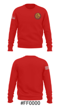 East Richland Christian School Track 47116963 Crew Neck Sweatshirt - 16