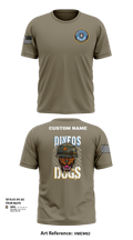 DINFOS 37015122 Short Sleeve Performance Shirt - 38