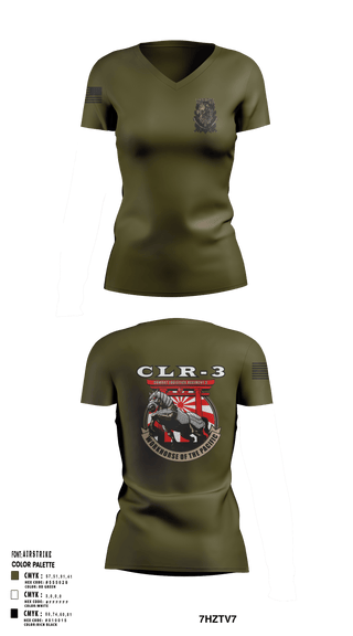 Women's Short Sleeve Vneck Shirt, WorkHorse, Marines, Teamtime, Team time, sublimation, custom sports apparel, team uniforms, spirit wear, spiritwear, sports uniforms, custom shirts, team store, custom team store, fundraiser sports, apparel fundraiser